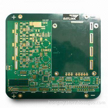 Multilayer PCB, Made of FR-4 Material, 2.0mm Finish Board Thickness and Immersion Gold